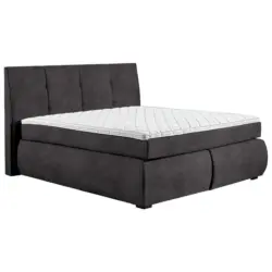 Boxspringbett 160/200 cm in Anthrazit