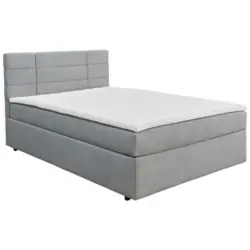 Boxbett 160/200 cm in Grau