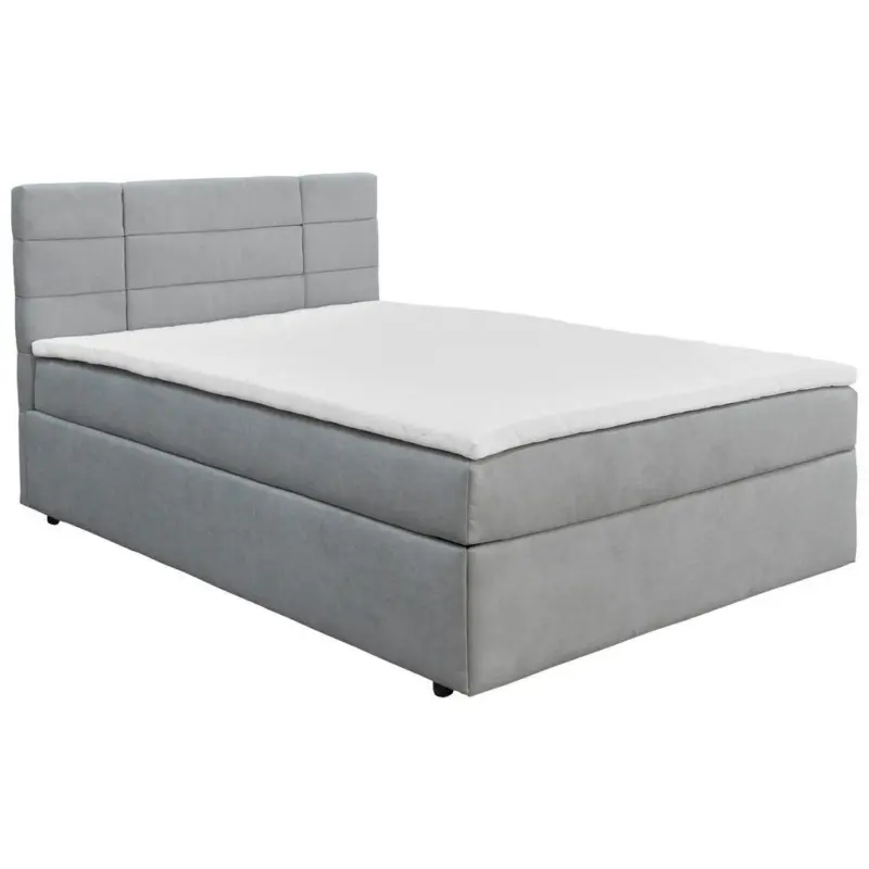 Boxbett 160/200 cm in Grau