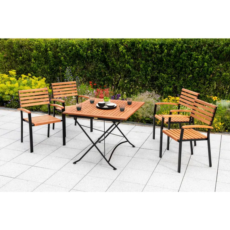 Gartenklapptisch 90/90/73 cm