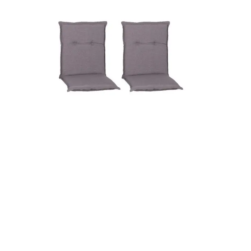 Sesselauflage in Grau Uni