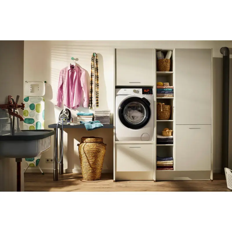 Hauswirtschaftsraum 274,8/190,7/60 cm in Wei&szlig;