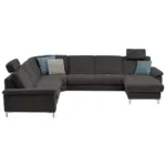 XXXLutz Lauterach - Ihr M&ouml;belhaus bei Bregenz Wohnlandschaft in Chenille Graubraun