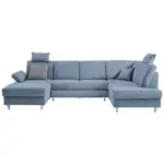 XXXLutz Lauterach - Ihr M&ouml;belhaus bei Bregenz Wohnlandschaft in Struktur Blau