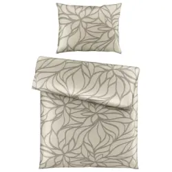 Bettw&auml;sche Fleur Satin 140/200 cm