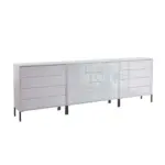 XXXLutz Lauterach - Ihr M&ouml;belhaus bei Bregenz Sideboard Mailand Set 12 + MF in 264/86/33 cm