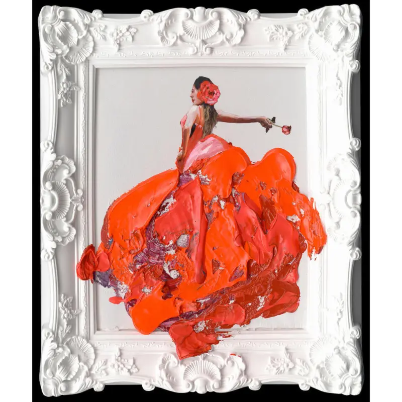 &Ouml;lgem&auml;lde Menschen 60/70 cm