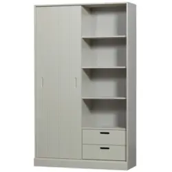 Schiebet&uuml;renschrank 120/200/42 cm 1-t&uuml;rig