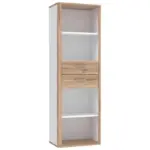 XXXLutz Lauterach - Ihr M&ouml;belhaus bei Bregenz Regal 65,5/198,3/41,3 cm Wei&szlig;, Eichefarben