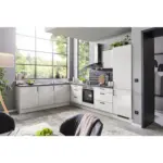 XXXLutz Lauterach - Ihr M&ouml;belhaus bei Bregenz Eckk&uuml;che 245/345 cm in Hellgrau