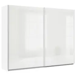 Schwebet&uuml;renschrank in Wei&szlig;