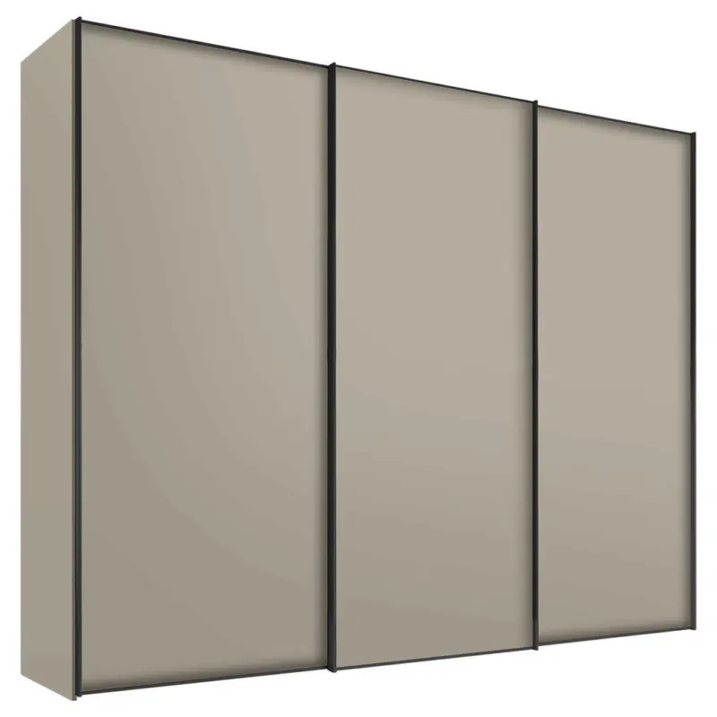 Schwebet&uuml;renschrank in Sandfarben