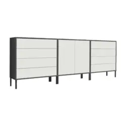 Sideboard Mailand Set 4 + MF in 237/86/33 cm