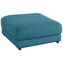 Hocker in Textil Petrol