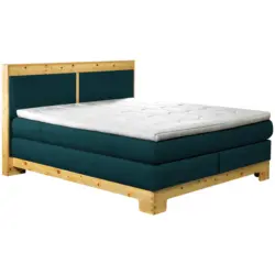 Boxspringbett 160/200 cm in Petrol