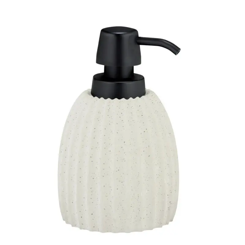 Seifenspender Kunststoff, Naturmaterialien