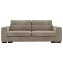 Schlafsofa in Flachgewebe Beige
