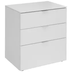 Nachtk&auml;stchen 58/62.5/40 cm in Wei&szlig;