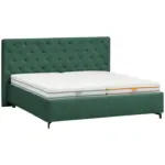 XXXLutz Lauterach - Ihr M&ouml;belhaus bei Bregenz Polsterbett gepolstertes Kopfteil, Lattenroste Gr&uuml;n 160/200 cm