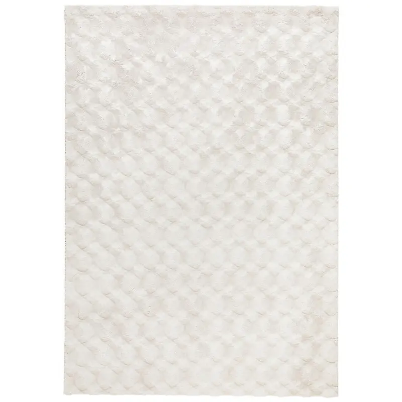 Hochflorteppich 160/230 cm Wei&szlig;