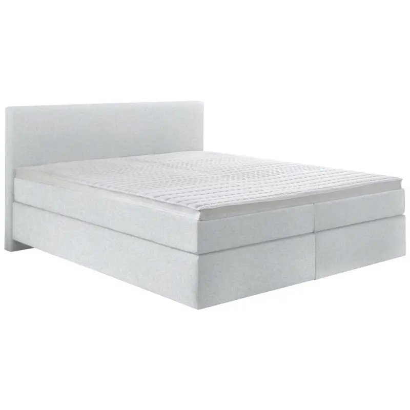 Boxspringbett 180/200 cm in Mintgrau