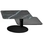 XXXLutz Lauterach - Ihr M&ouml;belhaus bei Bregenz Couchtisch in Metall, Glas, Keramik, Holzwerkstoff 68/68/36 cm