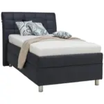 XXXLutz Lauterach - Ihr M&ouml;belhaus bei Bregenz Polsterbett Matratze, Lattenrost Dunkelblau 140/200 cm