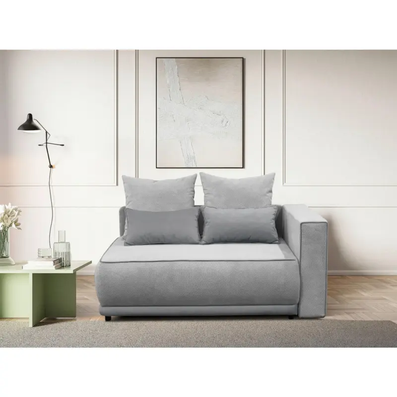 R&eacute;camiere IGA in Pl&uuml;sch Grau