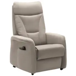 Fernsehsessel in Mikrofaser Beige