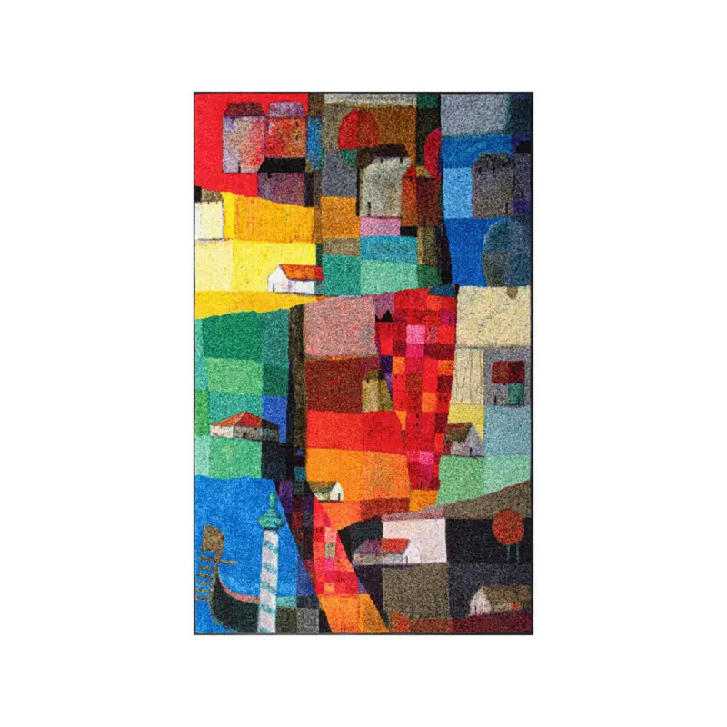 Flachwebeteppich 115/175 cm Venetien Multicolor