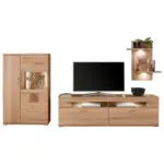 XXXLutz Lauterach - Ihr M&ouml;belhaus bei Bregenz Wohnwand in Alteiche 317,1/171/50,2 cm