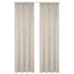 Fertigvorhang halbtransparent