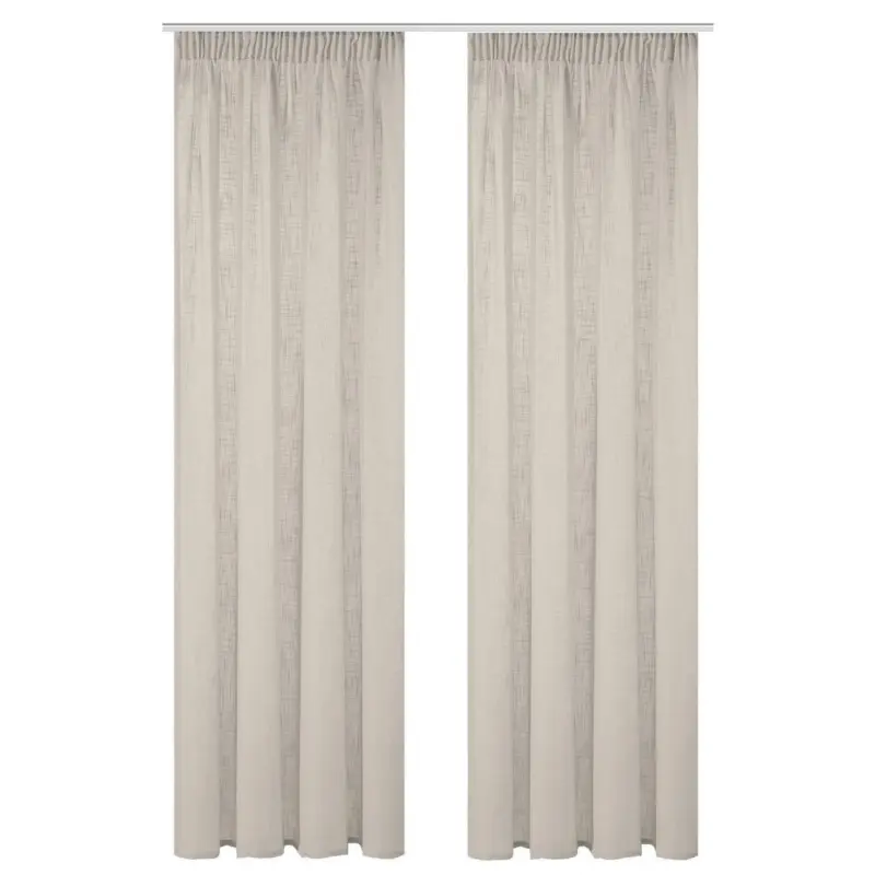 Fertigvorhang halbtransparent