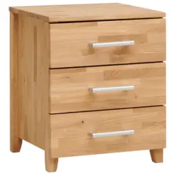 Nachtk&auml;stchen in massiv Wildeiche Eichefarben