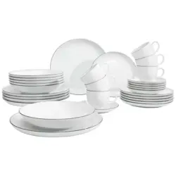 Kombiservice Lido Black Line 30-teilig