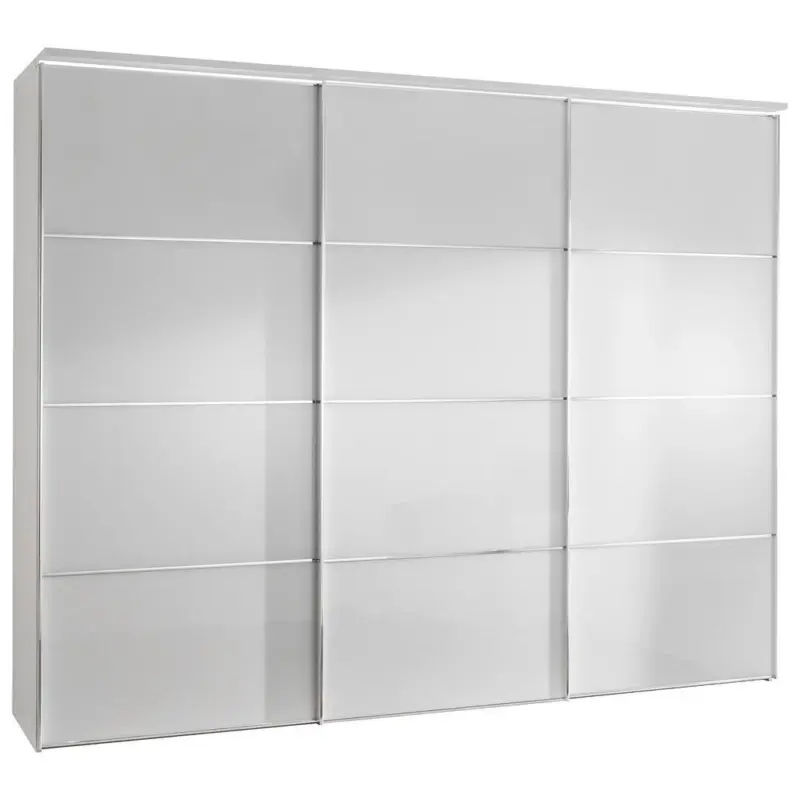 Schwebet&uuml;renschrank in Wei&szlig;