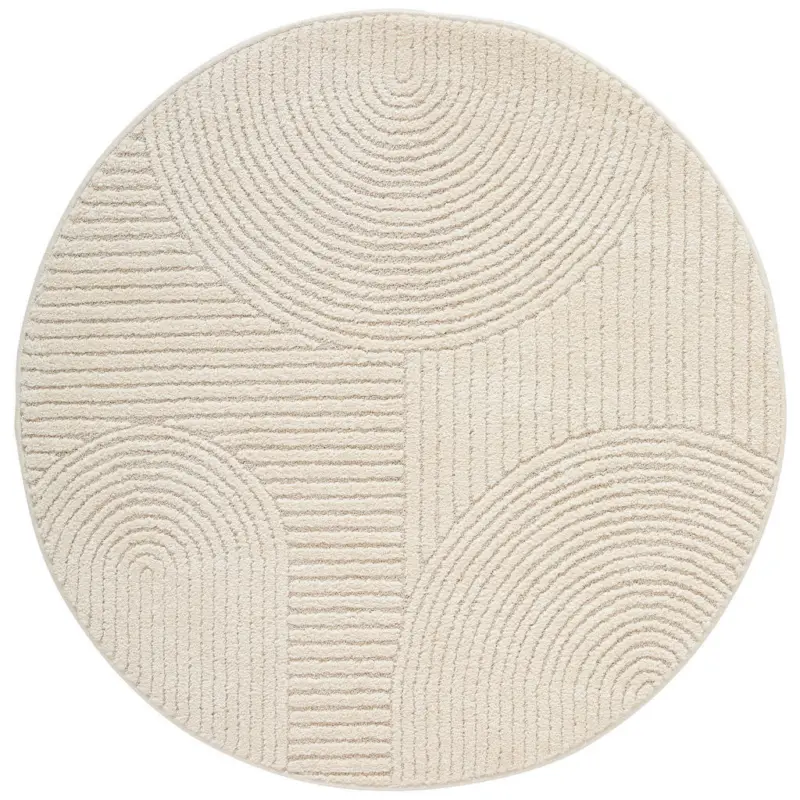 Webteppich 160 cm Granada Creme