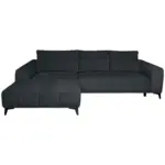 XXXLutz Lauterach - Ihr M&ouml;belhaus bei Bregenz Ecksofa in Chenille Dunkelgrau 222/279 cm