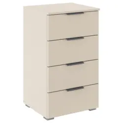 Nachtk&auml;stchen 40/81/42 cm in Champagner