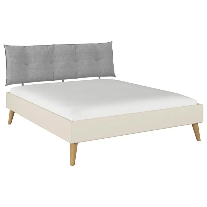 Bett 180/200 cm in Champagner