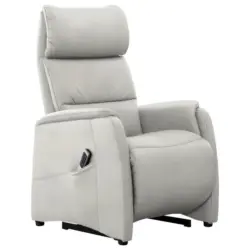 Fernsehsessel in Wei&szlig;