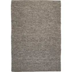 Flachwebeteppich 120/170 cm Silberfarben