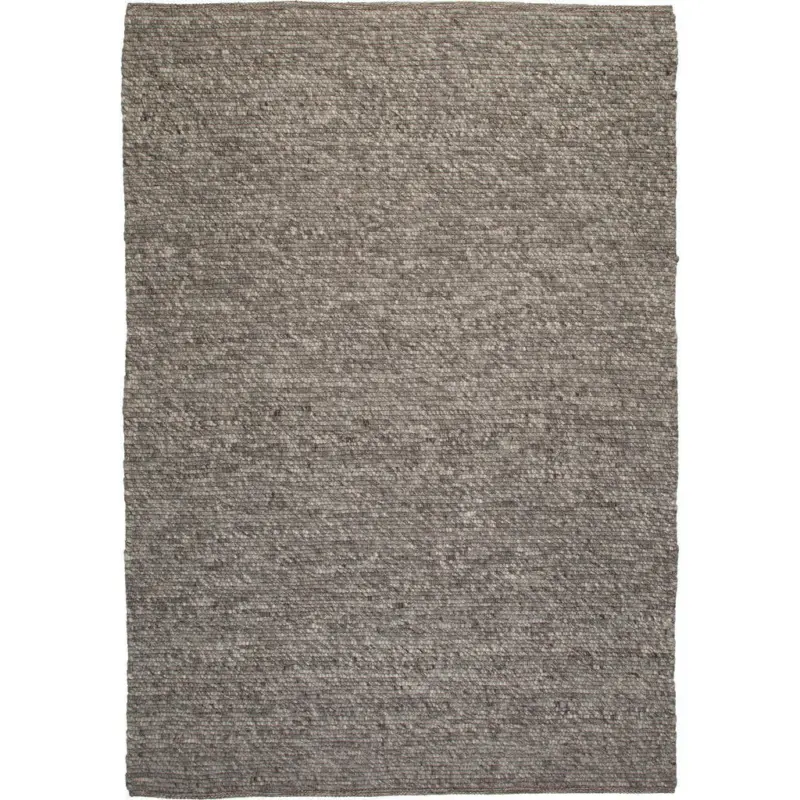 Flachwebeteppich 120/170 cm Silberfarben