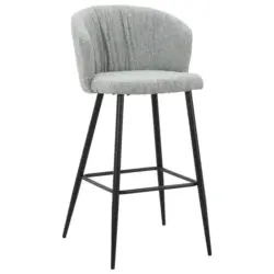 Barhocker in Schwarz, Graugr&uuml;n