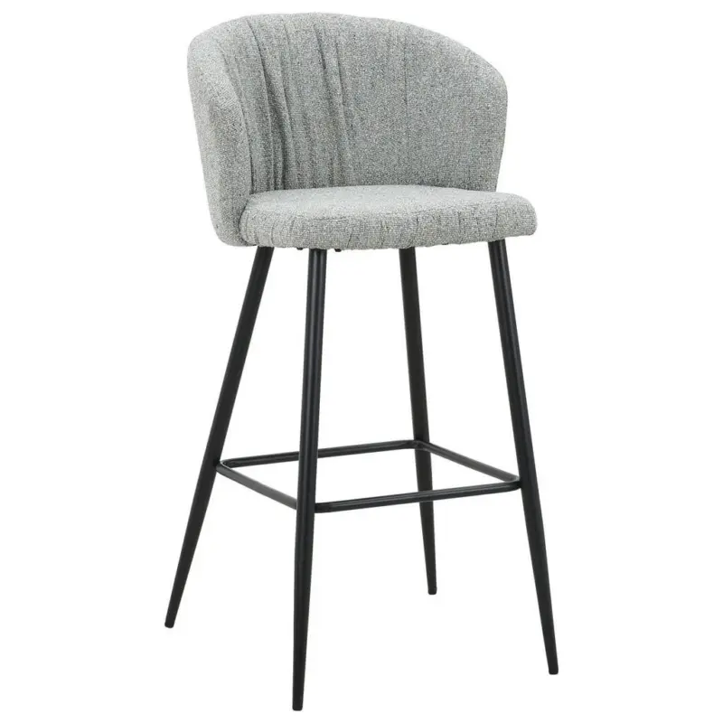 Barhocker in Schwarz, Graugr&uuml;n