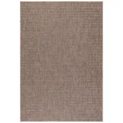 In- und Outdoorteppich 80/150 cm Zagora Braun, Schwarz