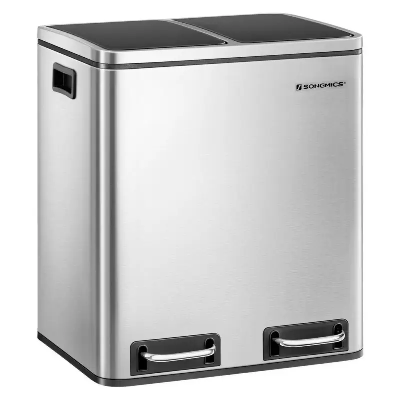 Abfallsammler 30 l Metall, Kunststoff