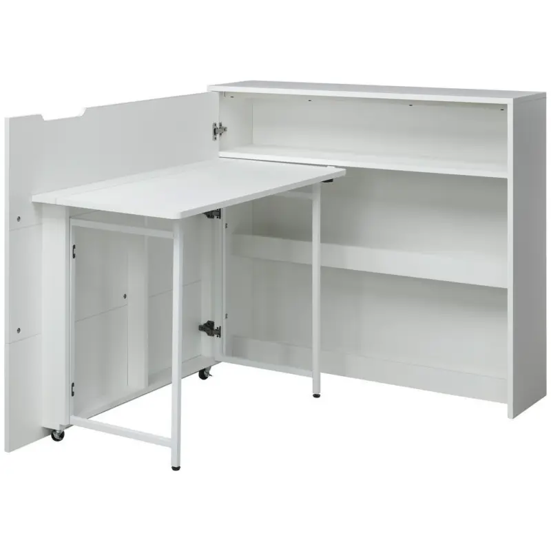 Schreibtisch in Wei&szlig;