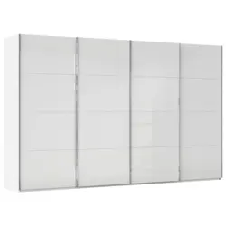 Schwebet&uuml;renschrank in Wei&szlig;