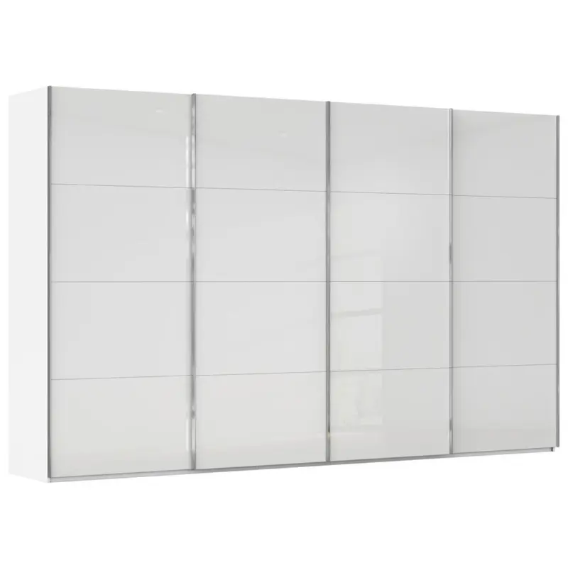 Schwebet&uuml;renschrank in Wei&szlig;